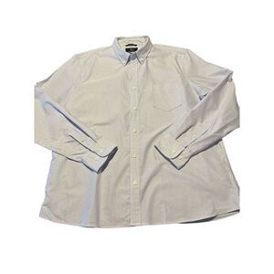 Nordstrom 1901 Long Sleeve Casual Dress Shirt Button Up Trim Fit Montlake Sz XXL